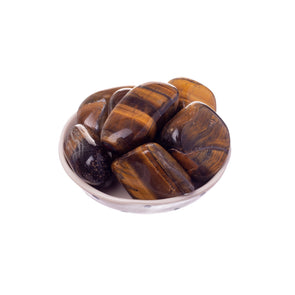 Tiger's Eye Tumbled | Tumbled Stones
